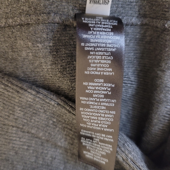 WHBM Ladies Gray Cardigan Sweater SZ L - Picture 9 of 9